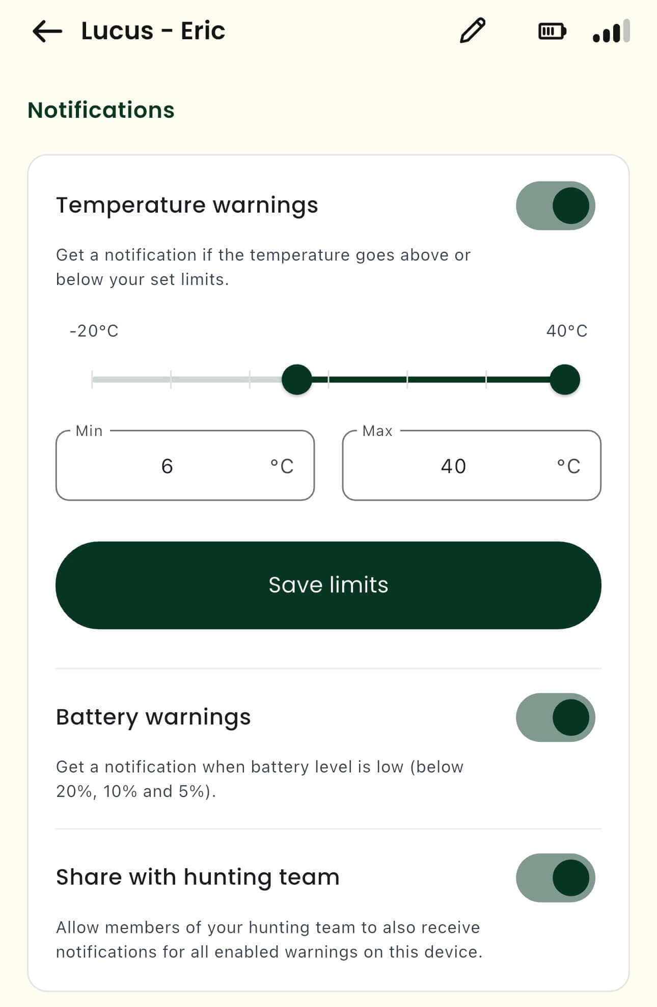 Lucus 4G aging timer